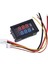 Dual Voltmetre Ampermetre Volt Akım Ölçer Dc 0-100V 10A Kırmızı-Mavi, Voltmetre, Ampermetre 2