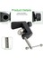 Mic Için Masa Montaj Kelepçesi - Ayarlanabilir Vidalı Mikrofon Kol Standı Için Bom Kol Kelepçesi, Maksimum Boşluk 55 Mm/2,16 Inç 4