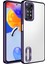 Xiaomi ile Uyumlu Redmi Note 11 Pro 5g Kılıf Kamera Korumalı Logo Gösteren Zore Omega Kapak Derin Mor 1