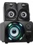 SP-214 11W Rms 7 Farklı Renk Titreşimli LED 2+1 Multimedia Speaker Hoparlör (DK-AC-SP214) 4