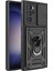 Samsung Galaxy Note 20 Ultra Uyumlu Tank Kılıf Yüzüklü Standlı Extra Darbe Koruma Zırhlı Outdoor Kapak - Siyah 1