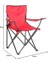 Katlanır Portatif Kamp Sandalyesi, Kırmızı, Tek Ebat 2