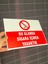 Bu Alanda Sigara Içmek Yasaktır Sigara Içilmez Uyarı Levhası 30X20 cm (Yatay) - Dakota Levha Folyo 1