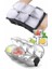 Home Silikon Buz Kalıpları (2 Li Set) Kapaklı Küre Buz Kalıbı ve Büyük Kare Buz Kalıbı &amp; Bpa Içermez (Küre Buzluk Modeli Asortidir) 1