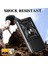 Xiaomi 15 Uyumlu Tank Kılıf Yüzüklü Standlı Extra Darbe Koruma Zırhlı Outdoor Kapak - Kırmızı 2