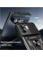Infinix Smart 9 Uyumlu Tank Kılıf Yüzüklü Standlı Extra Darbe Koruma Zırhlı Outdoor Kapak - Siyah 4