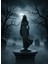 Lady Reaper Figürü – 20 cm Siyah Azrail Kadın Heykel – 3D Baskı Dekoratif Biblo 1