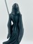 Lady Reaper Figürü – 20 cm Siyah Azrail Kadın Heykel – 3D Baskı Dekoratif Biblo 3