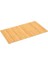Lüks Bambu Kaymaz Banyo Paspası Su Geçirmez Çok Amaçlı Şık ve Dayanıklı Mat 65X45 cm 2