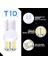 LED Araba Ampulleri, 24 Parça LED Iç Yedek Ampuller, Süper Parlak Kubbe Işık Ampulleri, Arabalar Için LED Ampuller Kiti, Araba Içleri Kubbe Harita Kapı Nezaket Plaka Işıkları (T10 31MM 42MM) 5