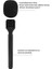 Rode Wireless Iı Için Röportaj El Tipi Adaptör, Ön Cam Köpüklü Kablosuz Mikrofon El Tipi Adaptör, Vlog, Röportajlar, Podcasting Için Yedek Lav Mikrofon Adaptörü 5
