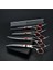 Dragon Profesyonel 7.0 Inch-18 cm Berber Kuaför Makas Seti 440C Paslanmaz Japon Çeliği Metal 5 Li Set 1