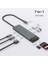 UH7020C, 4K 60Hz Hdmı, Gigabit RJ45 Port, 100W Hızlı Şarj, Sd ve Microsd Kart Yuvası, 5gbps Data Transfer Hızı, 7'si Bir Arada Usb-C Hub 5