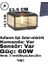 Set Üstü Solar LED Bahçe Lambası 60W, Güneş ENERJILI+220V Elektrikli Hibrit | E27 Duy | Fotoselli | Uzaktan Kumandalı | 3 Modlu Işık | IP65 Su Geçirmez | Uzun Ömürlü Bahçe Aydınlatma Armatürü 3