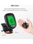 Gitar Tuner Klipsli Hassas Kromatik, Akustik Gitar Bas Keman Ukulele Tuner Dt-2 2