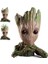 Koruyucuları Baby Groot Figür Elleri Çenesinde Saksı Kalemlik Pla Büyük 15 cm 1