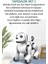 Fonksiyonlu Şarjlı Uzaktan Kumandalı ve El Sensörlü 22 cm Akıllı Robot Köpek Sesli Işıklı Programlama Dans Havlama ve Elle Kontrol 4