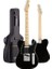 TLX-50BK Tele Kasa Maple Klavye 2 Single-Coil Manyetik Elektro Gitar 3