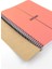Infinity Pastel Serisi, A4, 4 Konulu (3 Kareli, 1 Çizgili) 120 Yaprak Pp Kapaklı Spiralli Defter, Pembe 2