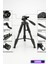 Telefon Kamera Youtuber Tripodu Tripod 47-175CM NP-8850 4
