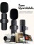 Kablosuz Yaka Mikrofonu Type-C 2 Adet Mini Mikrofon Youtube/tiktok/reels/podcast Çekim Mikrofonu 2