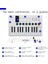 Minilab 3 - Müzik Üretimi Için Evrensel Mıdı Kontrol Cihazı, Hepsi Bir Arada Yazılım Paketi ile - 25 Tuş, 8 Çok Renkli Ped, Beyaz 3