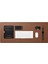 Regnum LD302 Büyük Boy 90 x 40 cm Mouse Pad (Velo Vegan Leather Technology) Brown - APP04763 1
