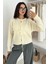 Kadın Fiyonk Detaylı Dokulu Triko – Yaratıcı & Şehirli Stil 1