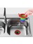 Renkli 6 Kademeli Lavabo Süzgeci (5256) 1