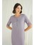 Monamise Dantel Detaylı Kısa Kollu ve Önü Düğmeli Gecelik 2