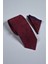Çiçekli Bordo Kravat & Mendil 1