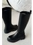 Vynor Siyah Fermuarlı Günlük Kadın Çizme 3