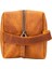 Deri Bakım ve Seyahat Çantası, x Beden, Antik Karamel Renk 4