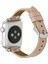 Apple Watch Uyumlu Deri Kordon 38-40-41MM St Nu1 Pembe 2