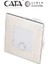 Cata Ct 5183 1.5 W Radar Sensörlü Kare Koridor Aydınlatması 6400K Beyaz Işık 1