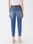 Yeni Sezon Beli Kemerli Mom Fit Kadın Jean Pantolon 5