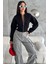 Kadın Fermuarlı Fit Cropped Sweatshirt – Sportif & Şehirli Stil 1