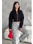 Kadın Fermuarlı Fit Cropped Sweatshirt – Sportif & Şehirli Stil 4