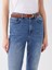 Yeni Sezon Beli Kemerli Mom Fit Kadın Jean Pantolon 3