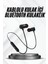Bluetooth Bağlantılı Kablolu Mıknatıslı Sport Kulaklık 1