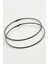 Zincir Desenli Metal Halka Küpe 8-9-10 cm 1