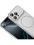 Iphone 15 Pro Max Uyumlu Kılıf Magsafe Şarj Destekli Cam Çerçeveli Lüks Kapak 3