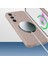 Samsung Galaxy S24 Fe Uyumlu Kılıf Magsafe Şarj Destekli Açılır Standlı Çizilmez Yumuşak Kapak 3