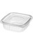Sızdırmaz Düz Kapaklı Şeffaf Plastik Kap – 250 cc Kapasiteli, 25 Adet, Gıda Saklama ve Servis Kabı 2