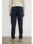 Beli Bağcıklı Lastikli Cepli Pantolon 8