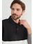 Renk Bloklu Polo Yaka Yarım Düğmeli Pike Sweatshirt 6