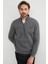 3 Iplik Yarım Fermuarlı Sweatshirt 1
