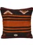 El Dokuma Kilim Kırlent Yastık Kılıfı 0198 - Yeni - Çok Renkli 2