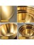 Lüks Gold Çelik Karıştırma Kabı Goldmix 2000 ml (25 Cm) 3
