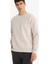 Relax Fit Bisiklet Yaka Sweatshirt E9536AX25AU 1